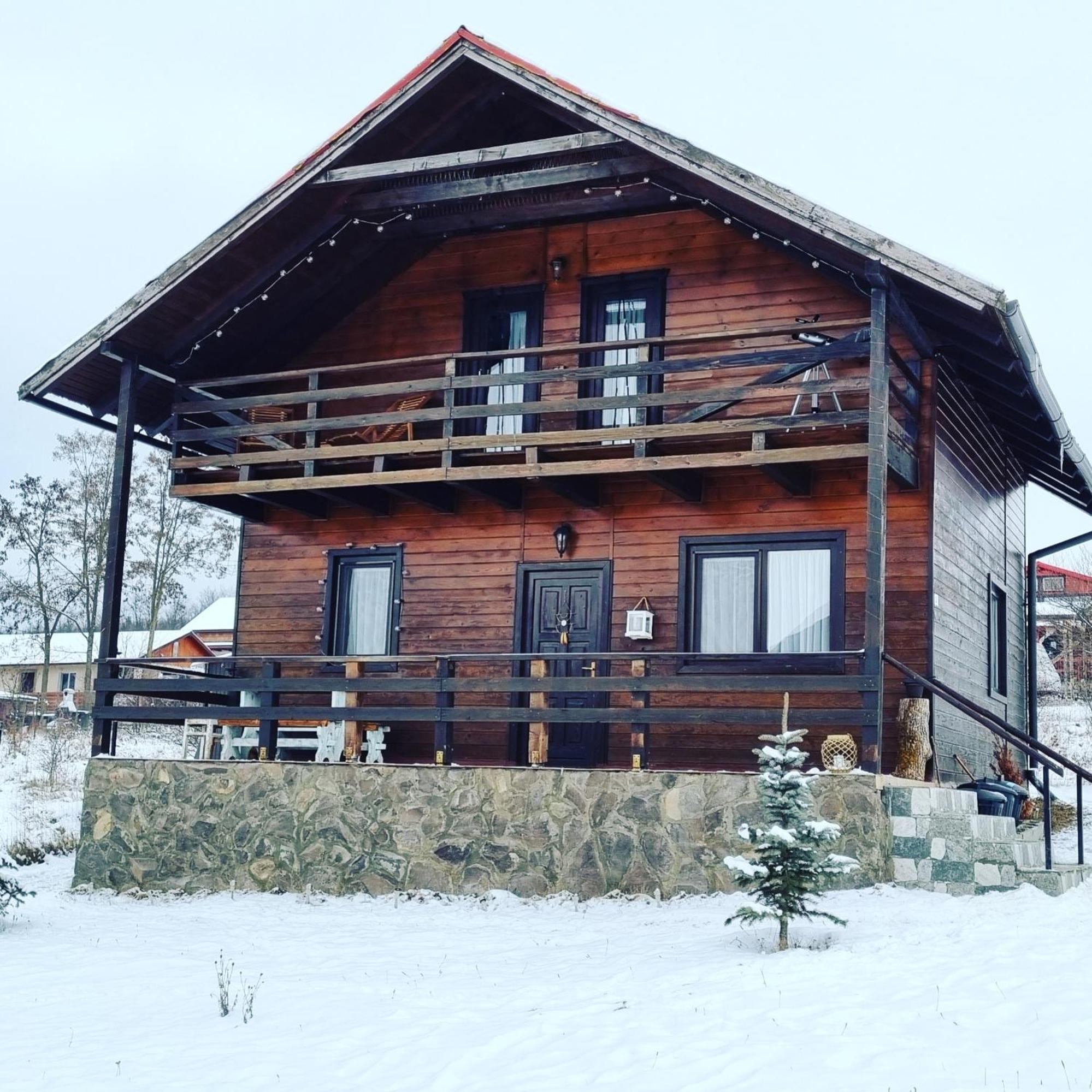 The Wooden Nest -Covasna Villa Buitenkant foto